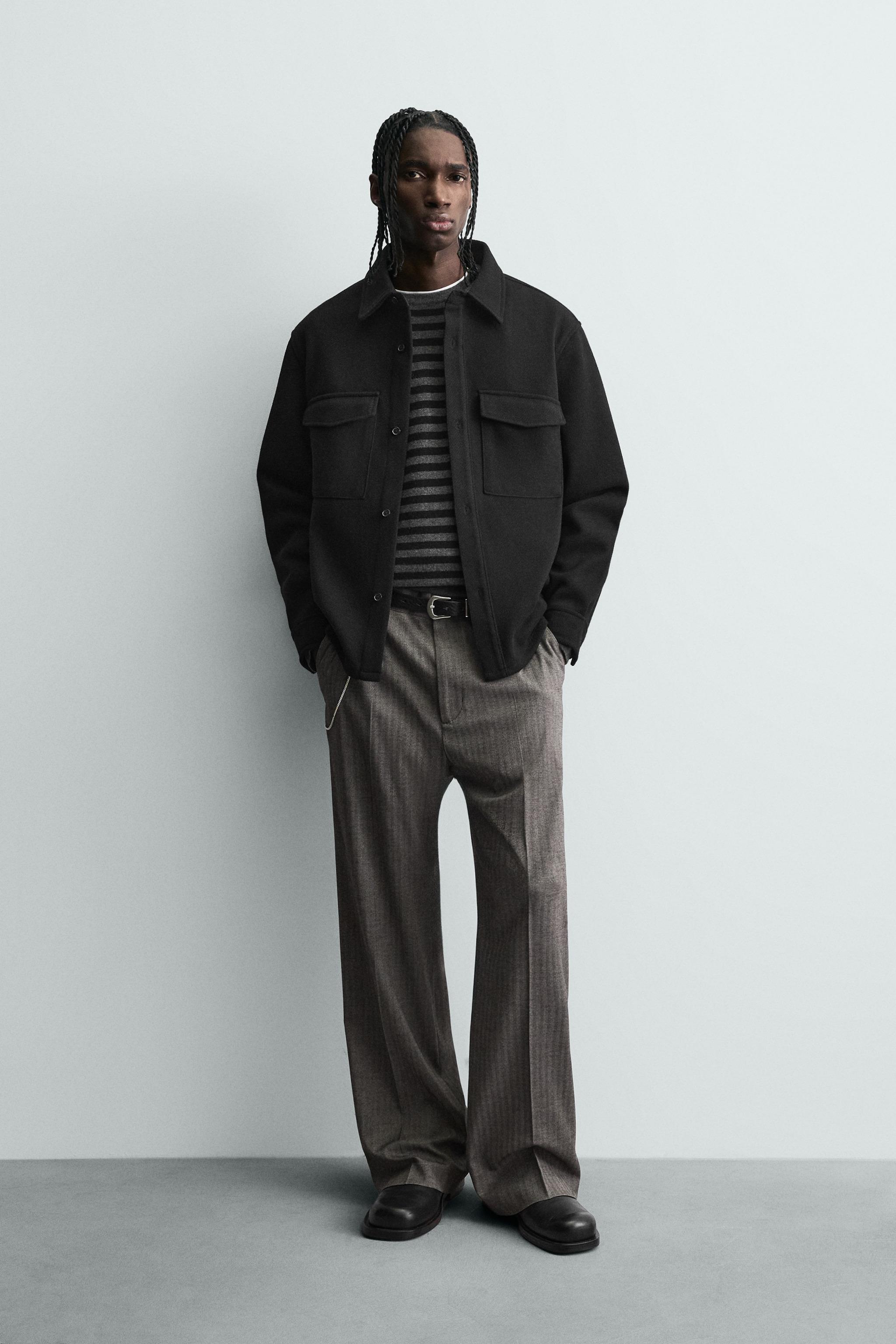 TWILL TEXTURED WATER REPELLENT OVERSHIRT